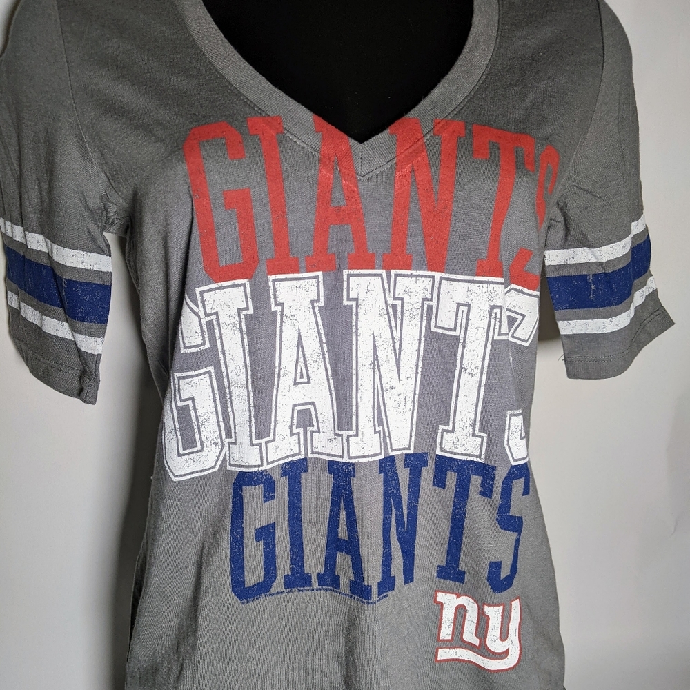 Women's XS New York Giants NFL Football Team Graphic Tee T-Shirt